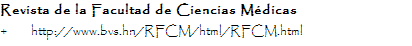 Revista de la Facultad de Ciencias Mdicas